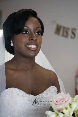 Bridal Makeup for Black Skin